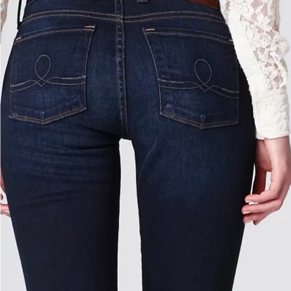 Lucky Jeans Women’s Sofia Straight Dark Blue Size 6 Regular. 32" inseam - Picture 2 of 7